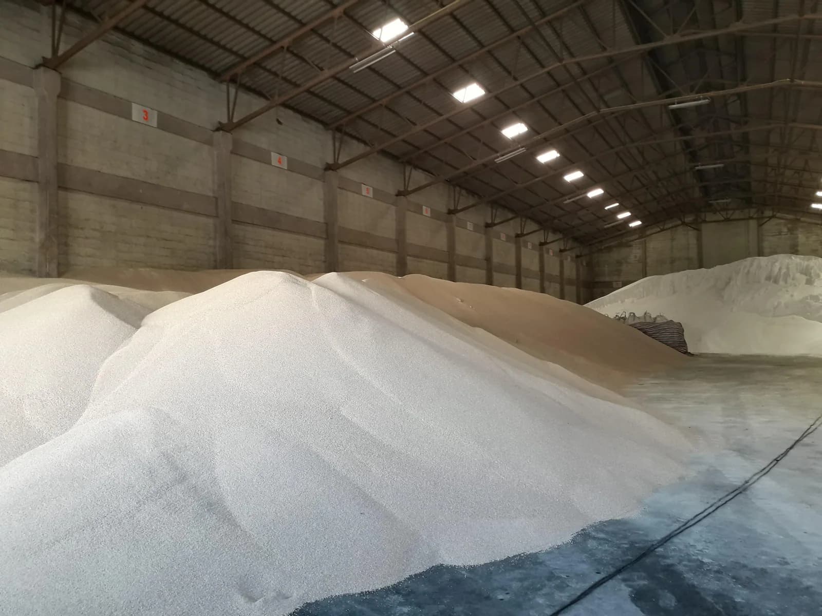 Interior of TUFAN's warehousing and storage facility